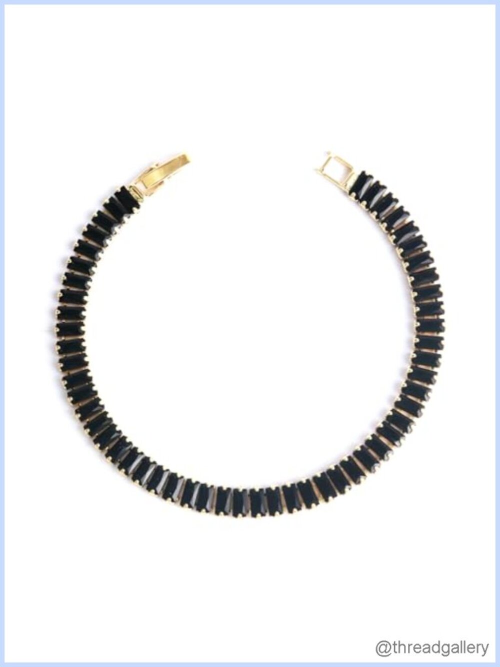 Cubic Zirconia Tennis Bracelet Adjustable Chain 7.3 in